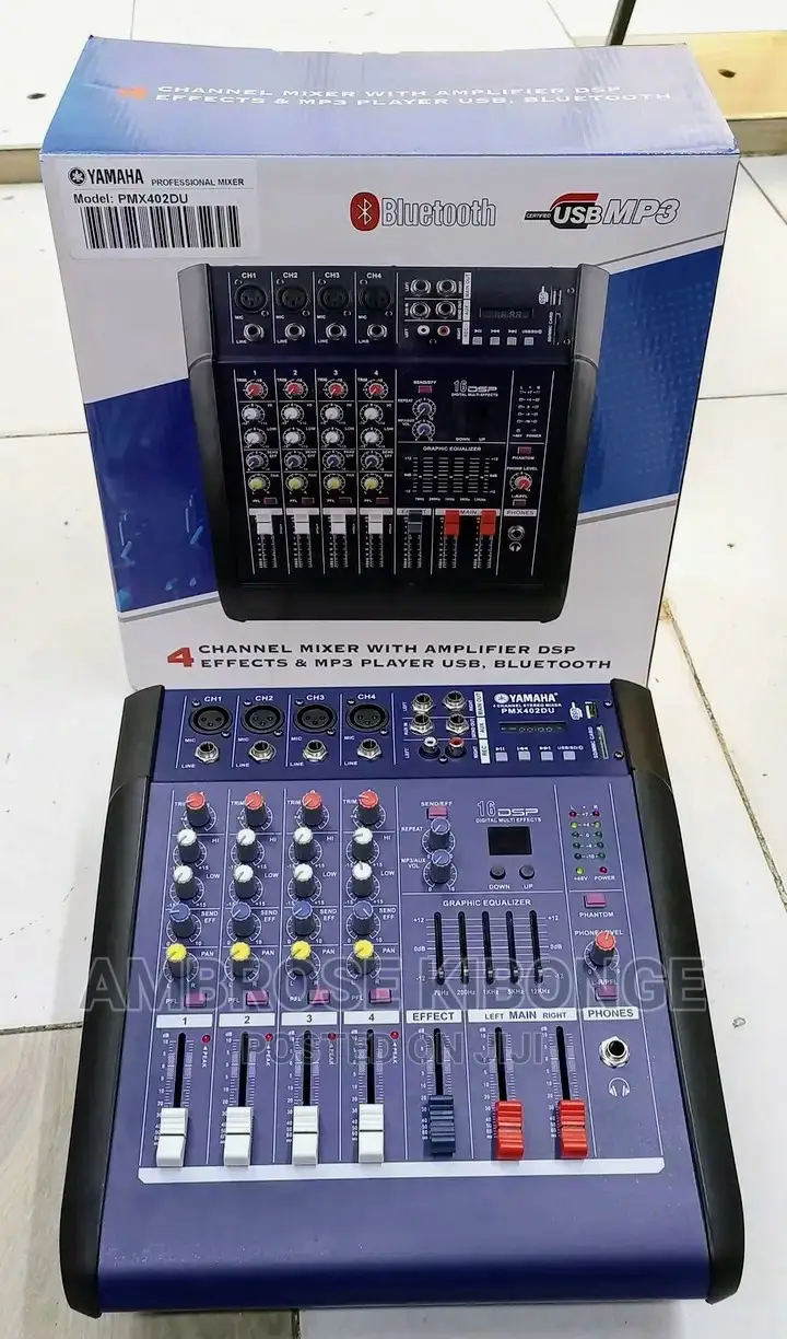 Original Version Yamaha USB/SD Bluetooth 4channel Amp-Mixer.
