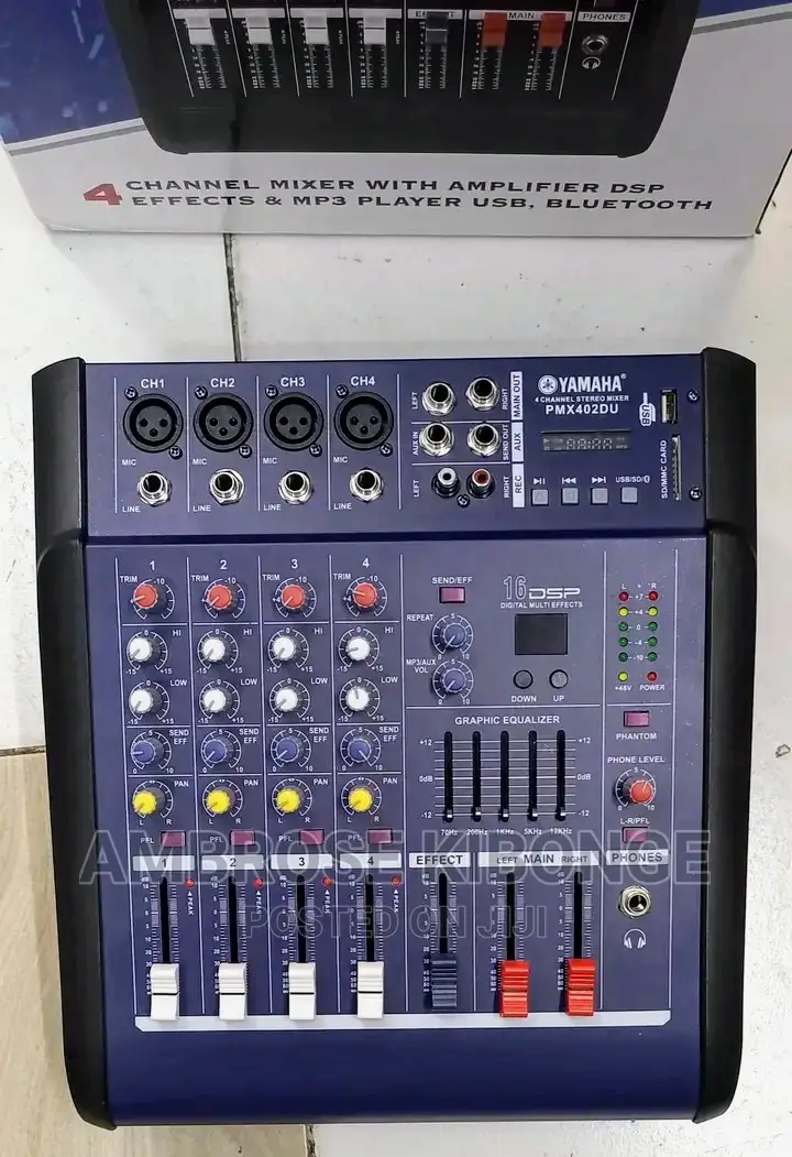 Original Version Yamaha USB/SD Bluetooth 4channel Amp-Mixer.