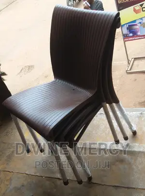 Suprem Armless Chair With Steel Legs