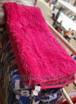 Pink Bedside Center Carpet