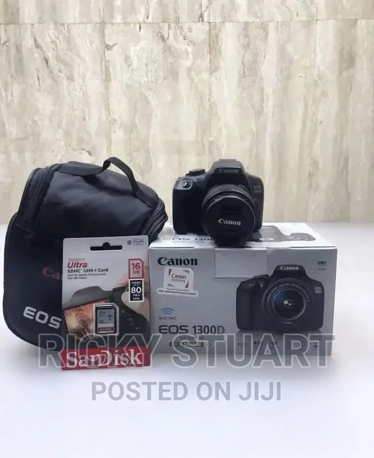 Canon 1300D WTH 18-55mm Lens