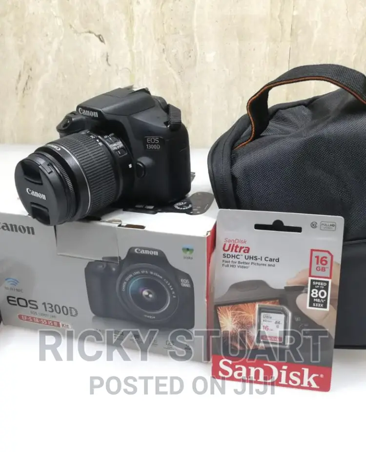 Canon 1300D WTH 18-55mm Lens