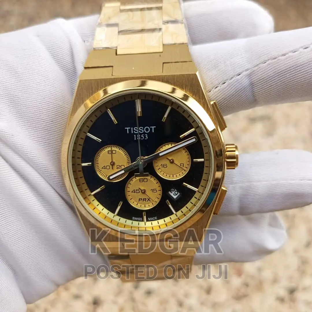 Golden Tissot Watch