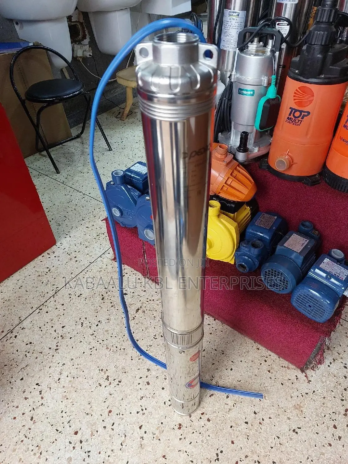 2HP Pedrollo Italy Submersible Water Pump