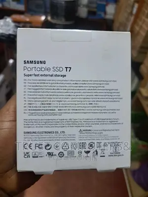 1TB Samsung Ssd T7 External