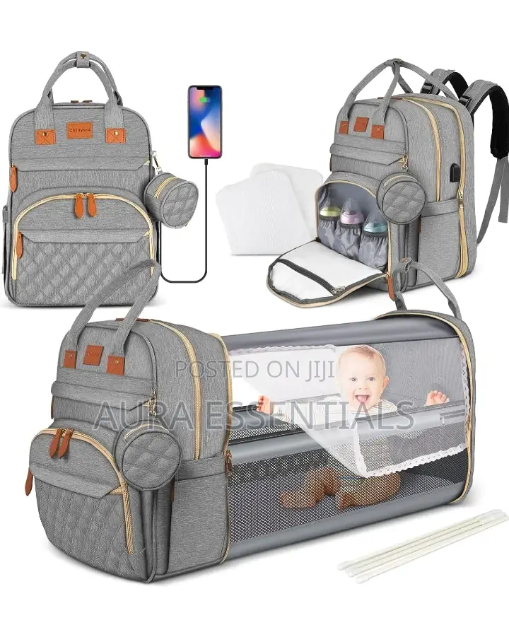 2 in 1 Multifunctional Baby Mummy Diaper Bag
