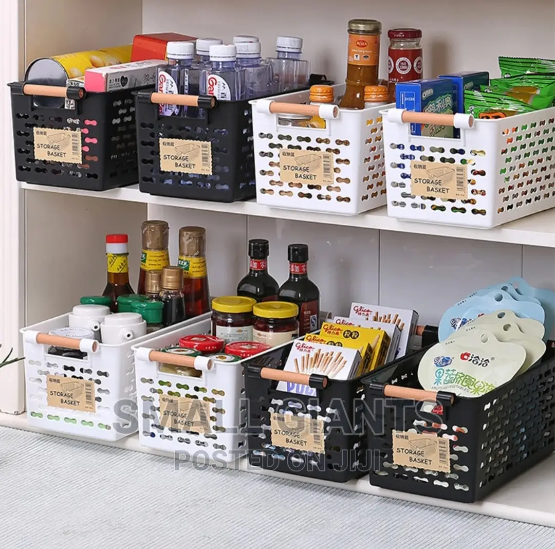 Kitchen Storage Plastic Hallow Basket