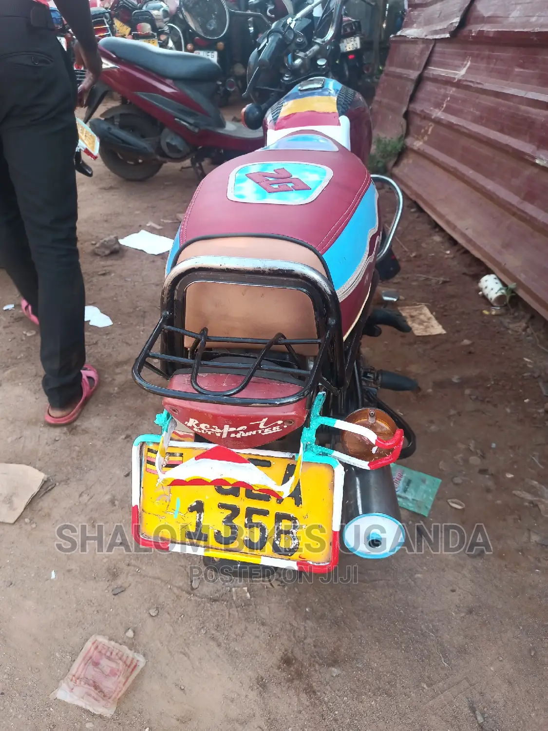 Bajaj Discover 110 2015 Red