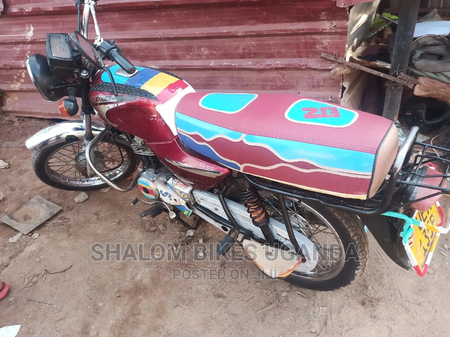 Bajaj Discover 110 2015 Red