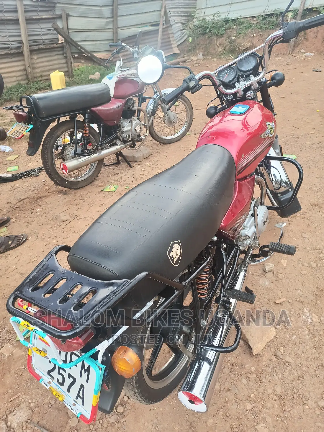 Bajaj Discover 110 2022 Red