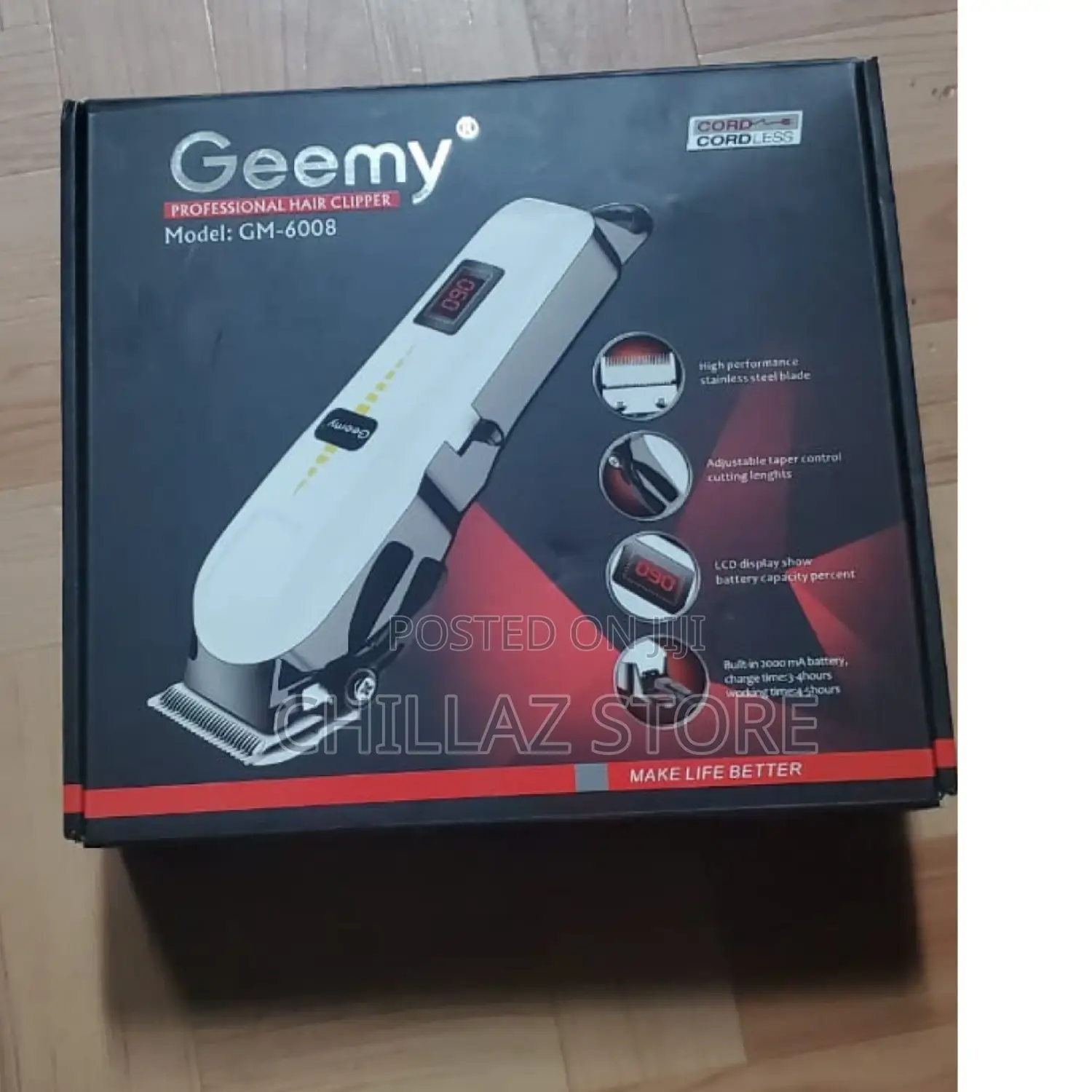 Geemy Professional Hair Clipper.