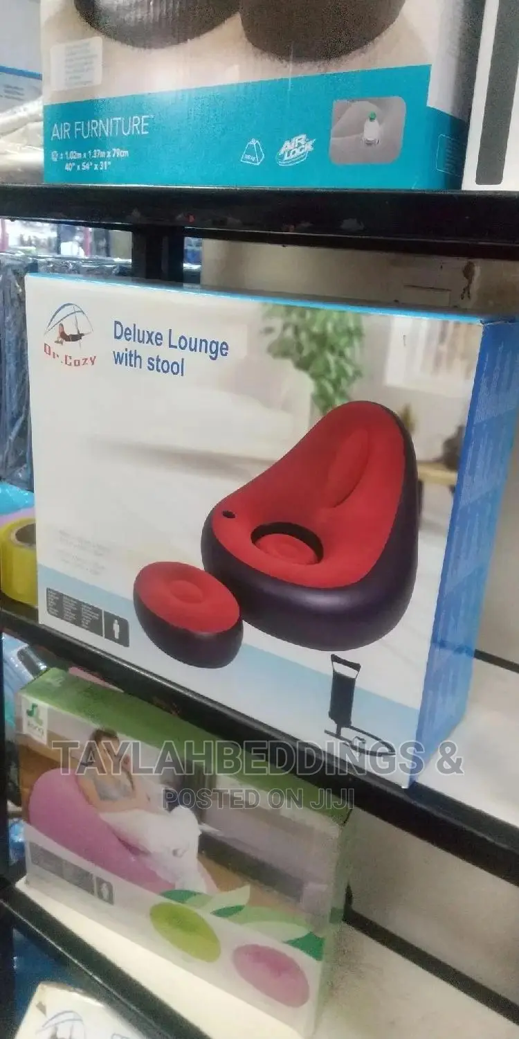 Air Sofa Deluxe Lounge With Stool