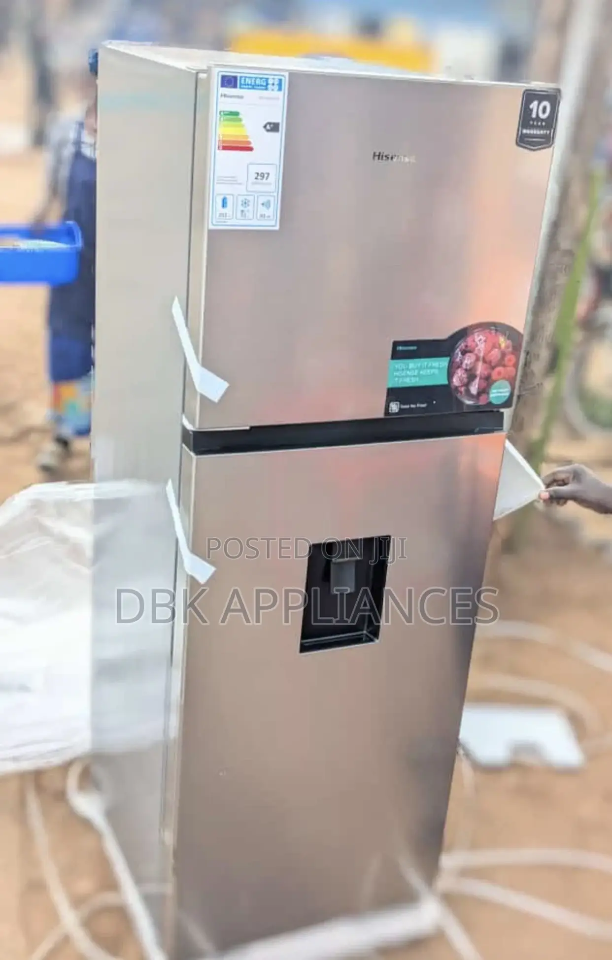 Hisense 419l Double Door Refrigerator Defrost