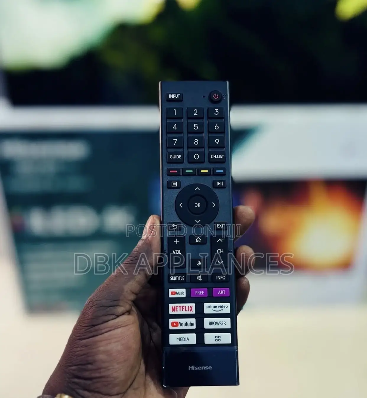 Hisense 55inch Uled Quantum Dot TVS Beyi Powa