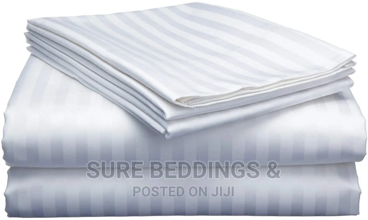 Stripped 6*6 Cotton Bedsheets