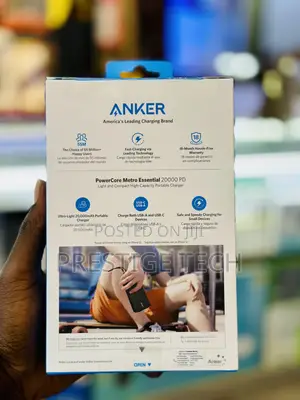 Anker Powercore Metro Essential 20,000mah PD Power Bank