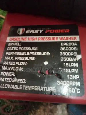 Gasoline Pressure Washer