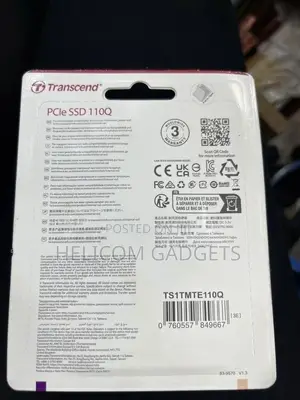 Transcend 1tb Nvme Pxcie SSD 110q Gen 3x4 Review .1.3