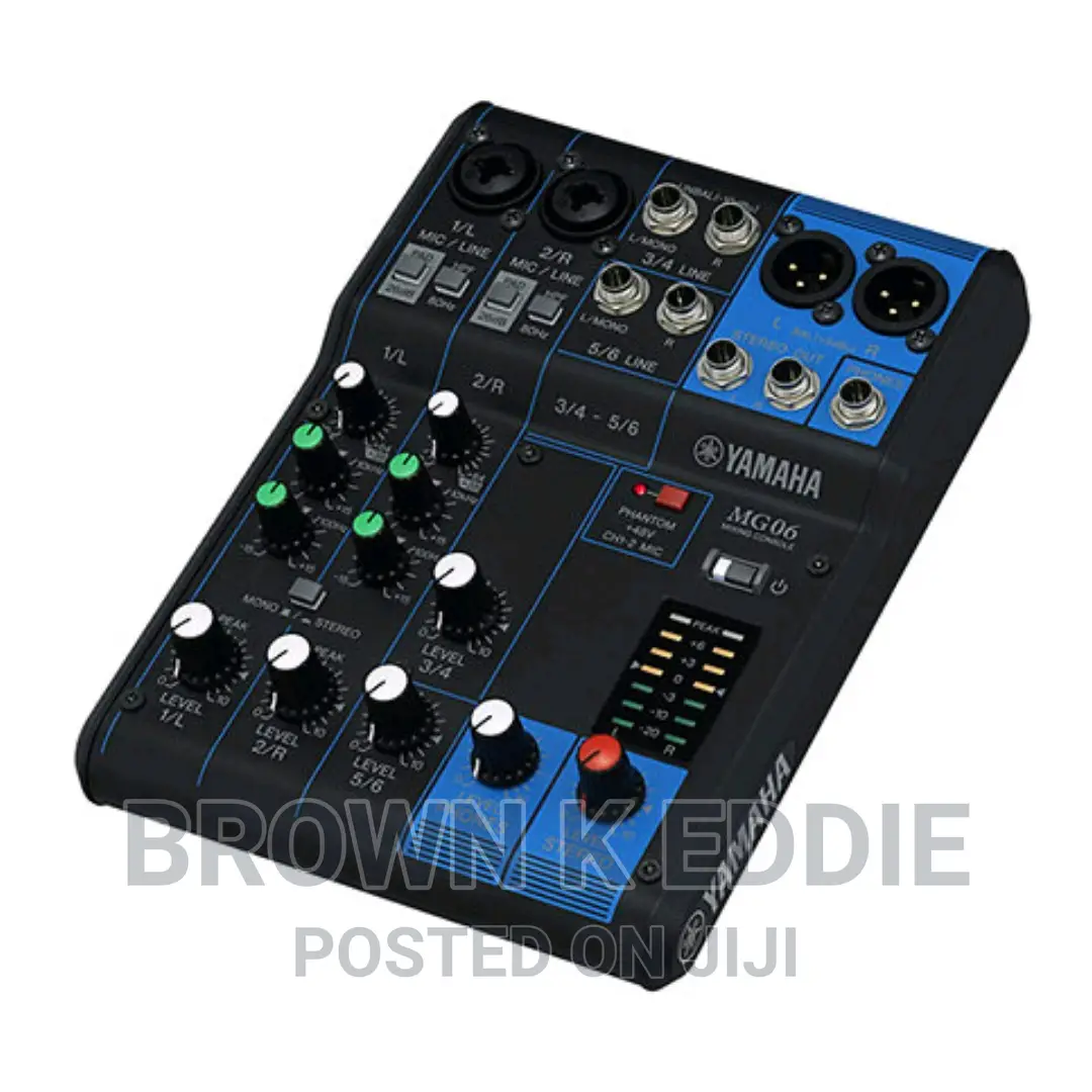 Yamaha - MG06 BEST-OF Mixing Desk
