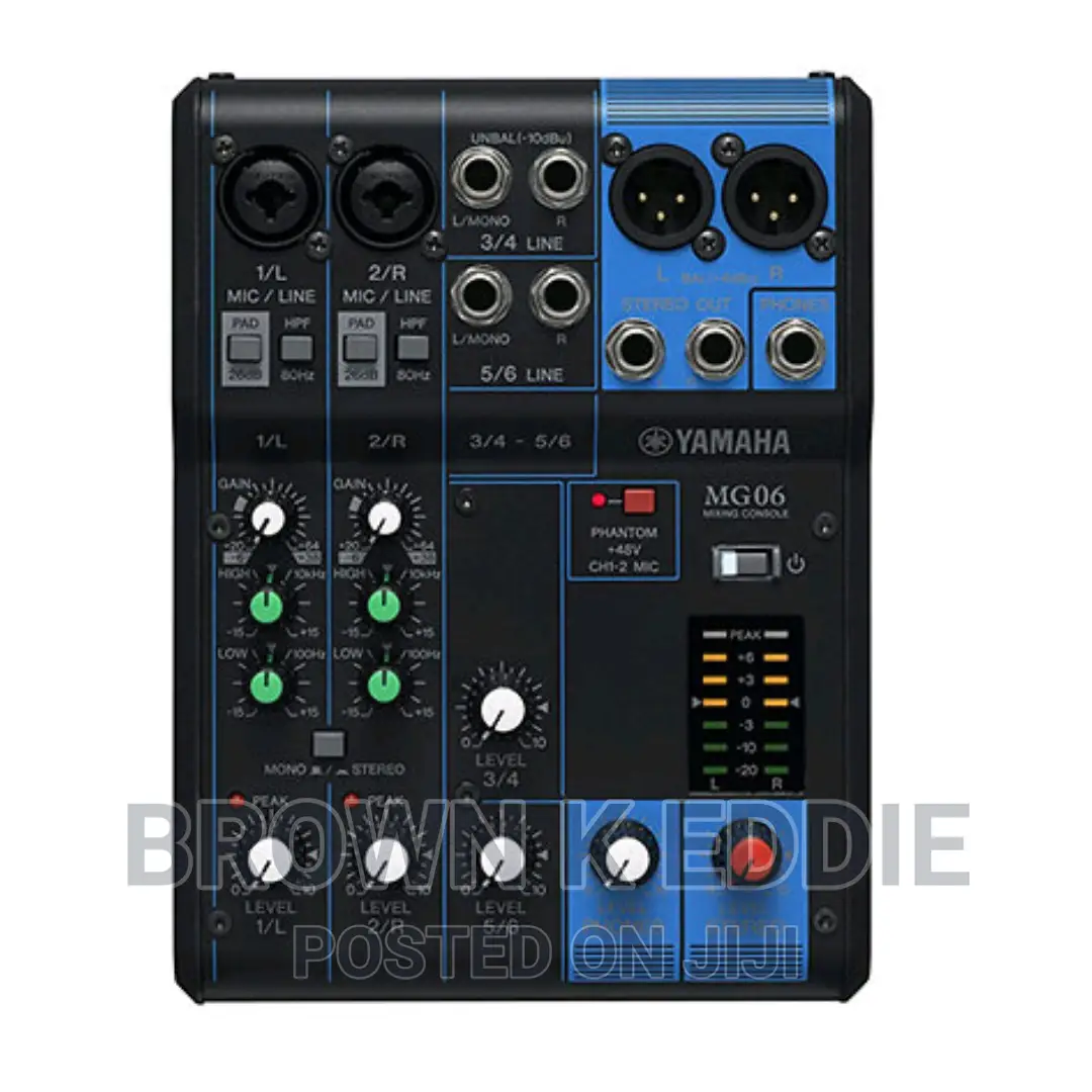 Yamaha - MG06 BEST-OF Mixing Desk