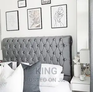 Photo - Impeccable Wingback Bed