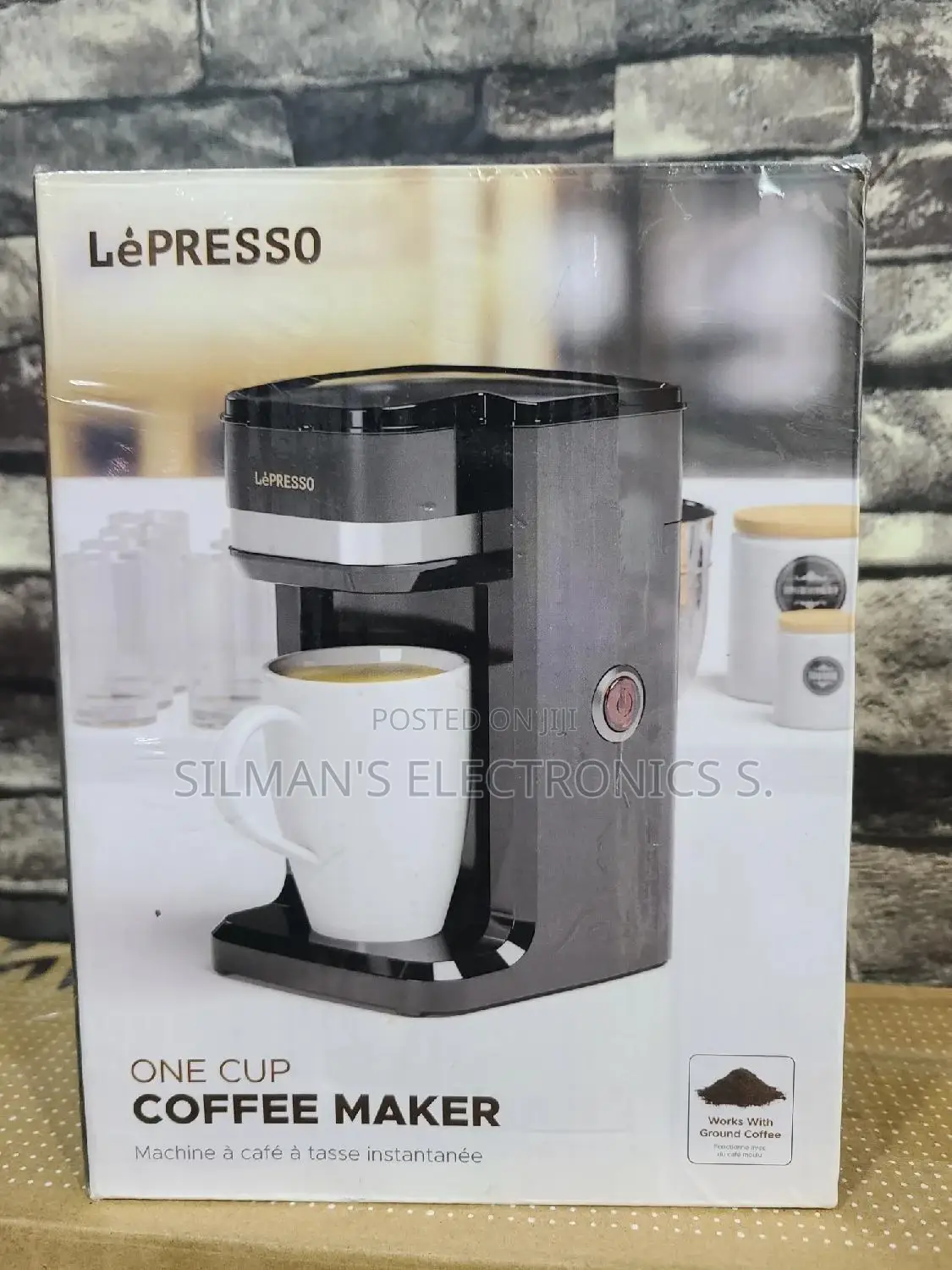 One Cup Coffeemaker by Lepresso