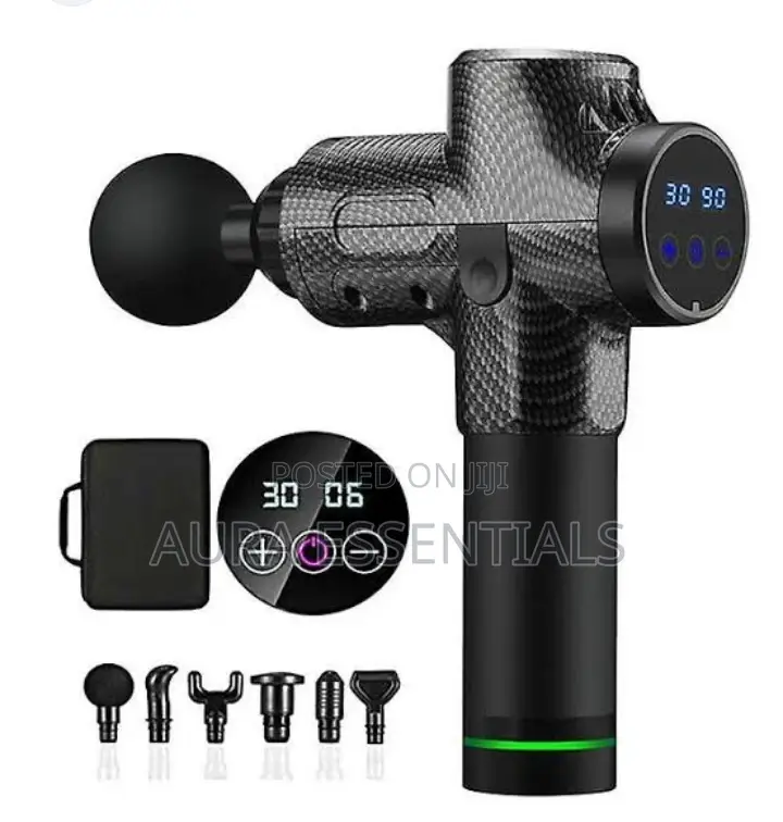 7 Heads LCD High Frequency Massage Gun