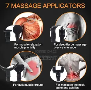 7 Heads LCD High Frequency Massage Gun