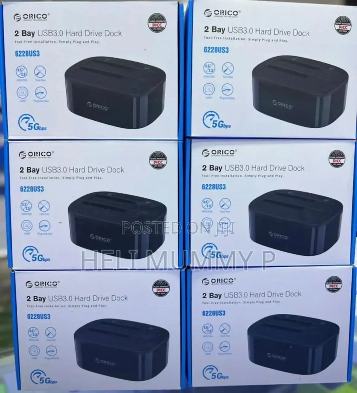 2 Bay USB 3.0 Hard Drive Dock