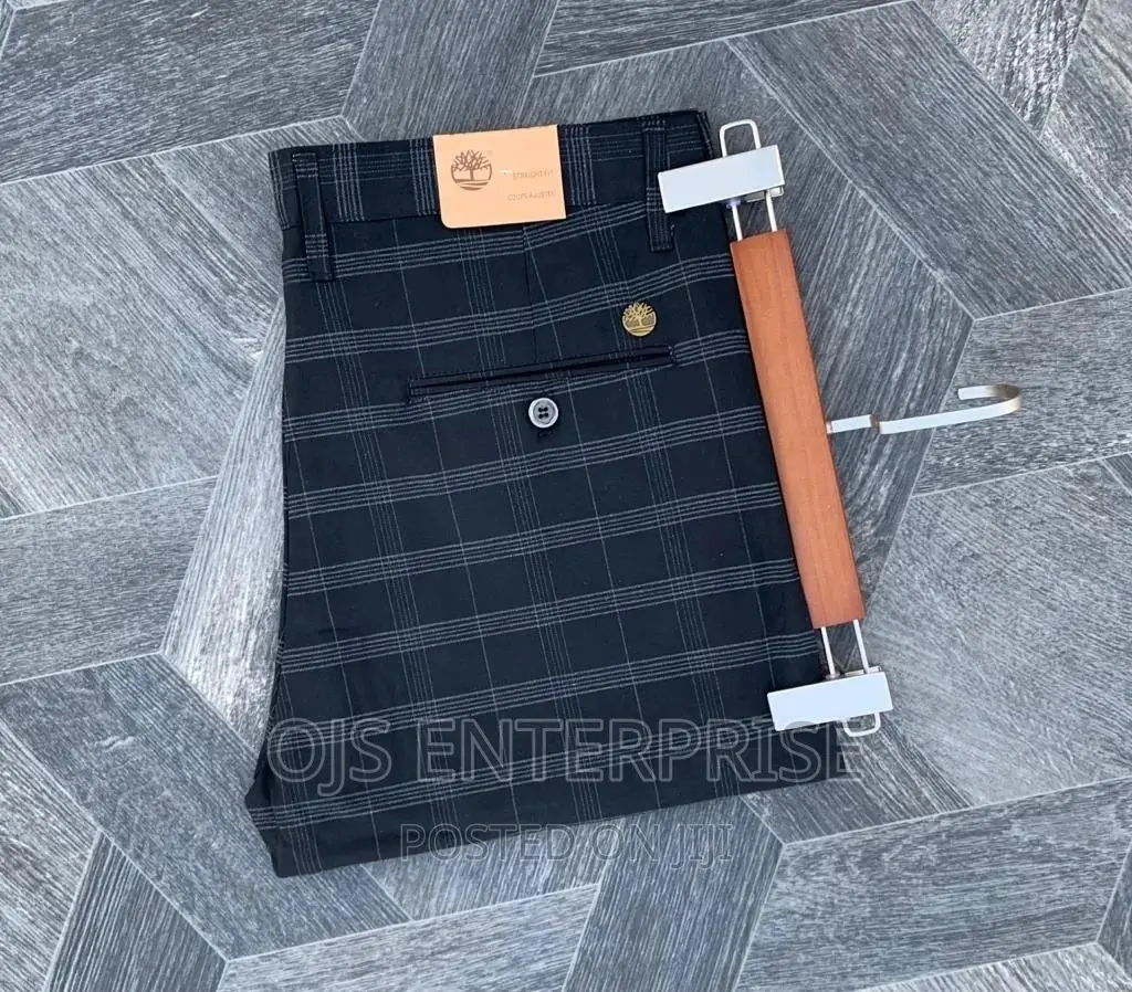 Checked Gentle Trousers/Pants