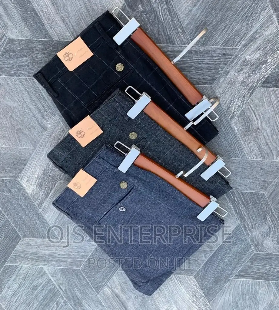 Checked Gentle Trousers/Pants
