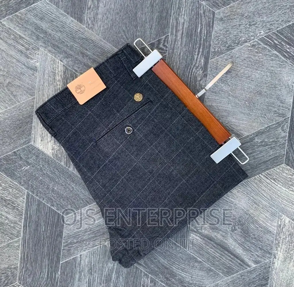 Checked Gentle Trousers/Pants