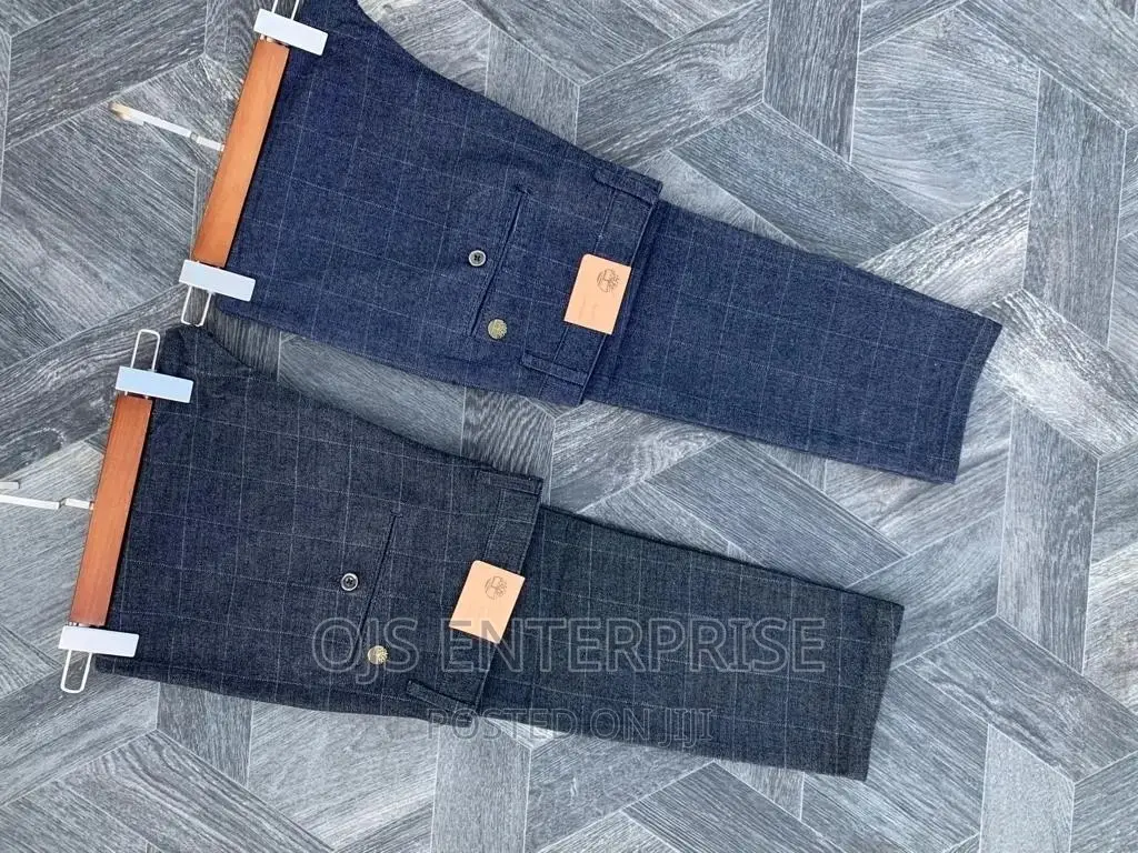 Checked Gentle Trousers/Pants