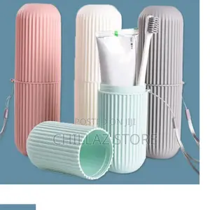 Travel Toothbrush and Toothpaste Holder.