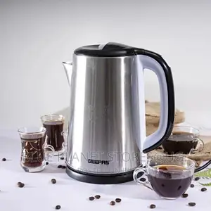 GEEPAS 2.5litres Electric S/S Kettles \\ 1600w \\ GK38028