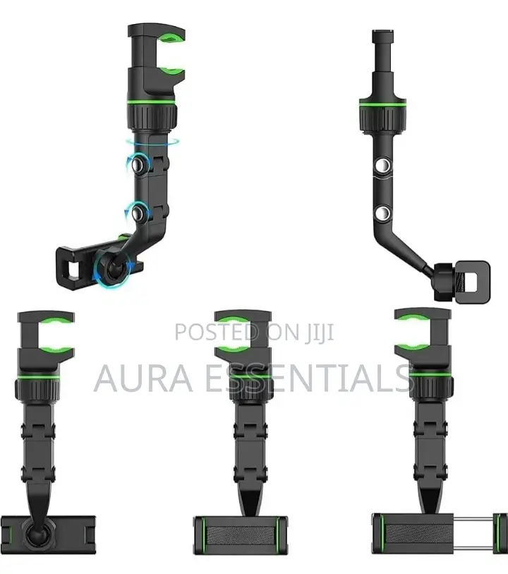 New 360° Multifunctional Car Tripod Phone Holder