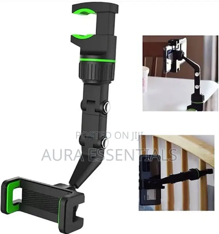 New 360° Multifunctional Car Tripod Phone Holder