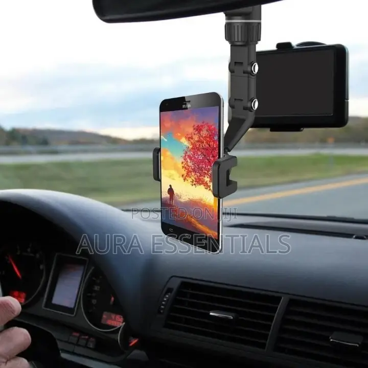 New 360° Multifunctional Car Tripod Phone Holder
