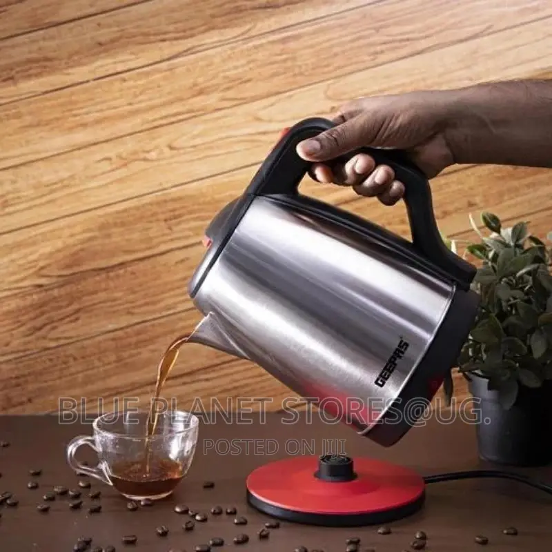 GEEPAS 1.8LITRES Electric S\S Kettles \\ 1500w \\ GK38028.