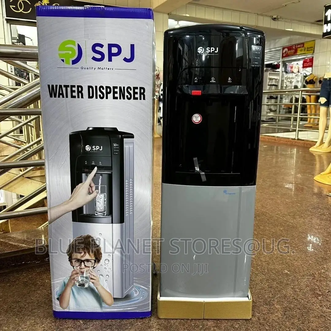 SPJ (Hot/Normal/Cold) 3 Taps Water Dispensers With a Fridge.