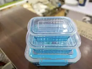 Clear Lock Lunch Box