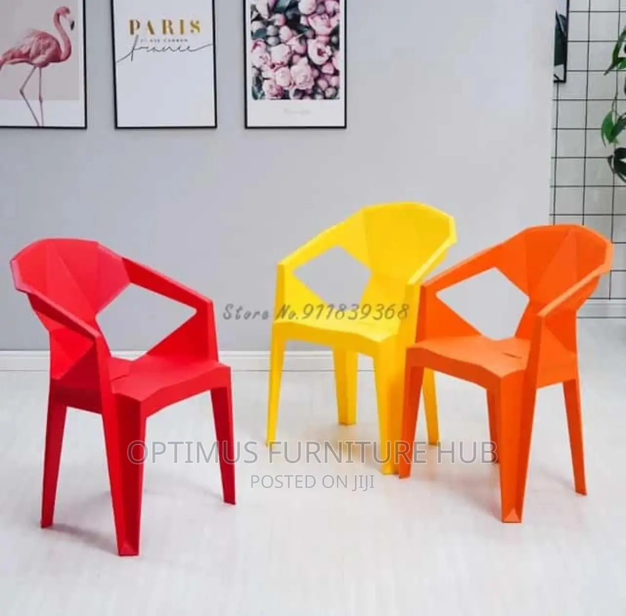 Plastic Chair (Arms)