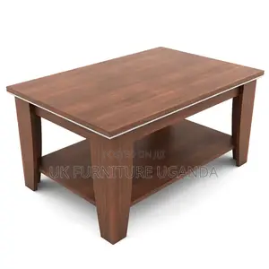 Coffee  Table With White Stripe