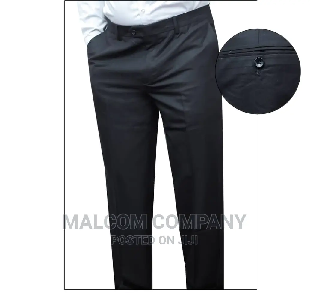 Men's Black Trousers
