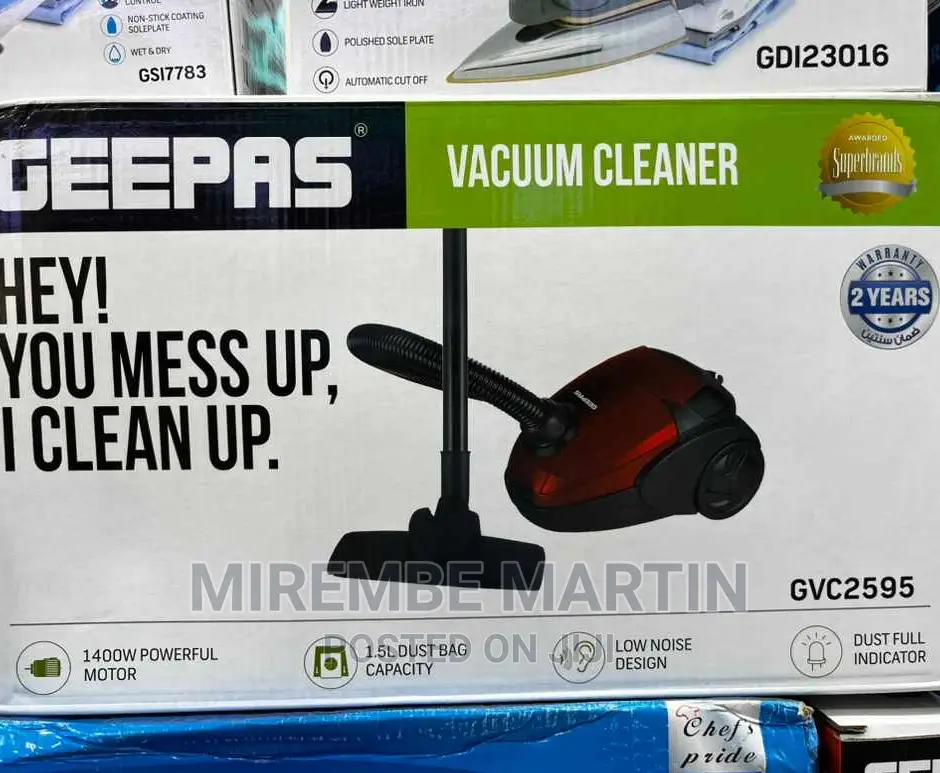 Handheld Electric Geepas Vacuum Cleaner