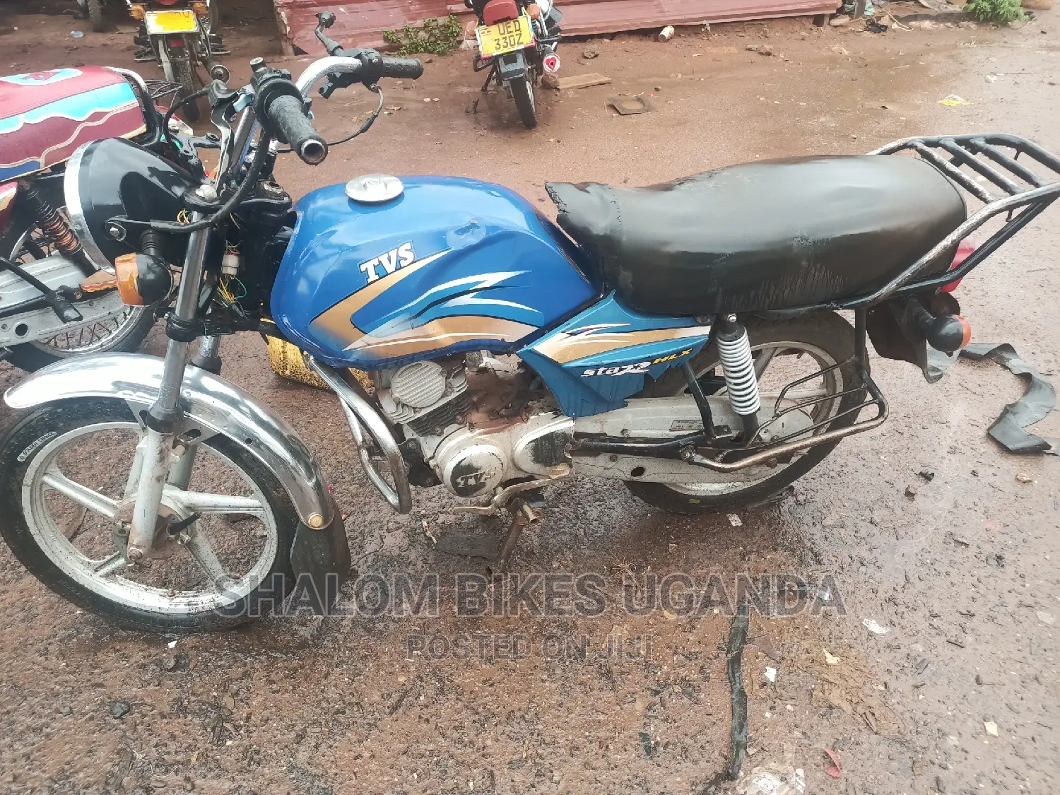 TVS XL 100 2015 Blue
