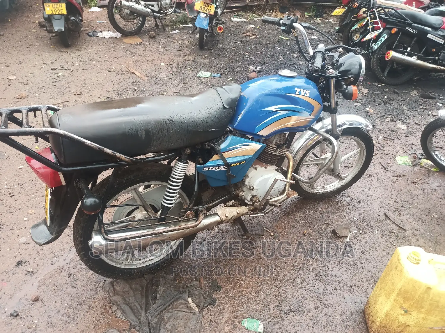 TVS XL 100 2015 Blue