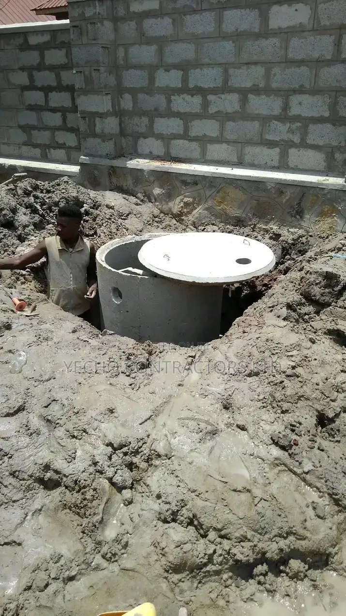 Biodigester Septic Tank System for Swampy and Waterlogged
