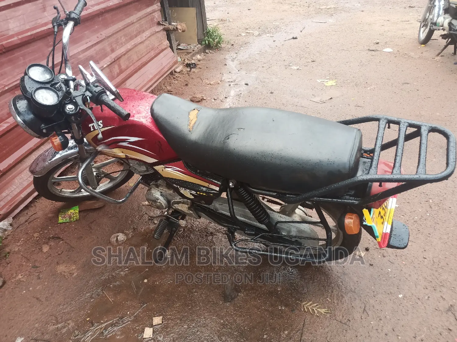 TVS XL 100 2017 Orange