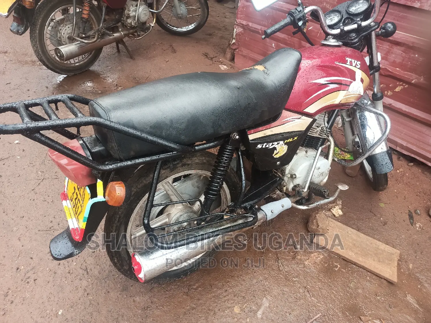 TVS XL 100 2017 Orange